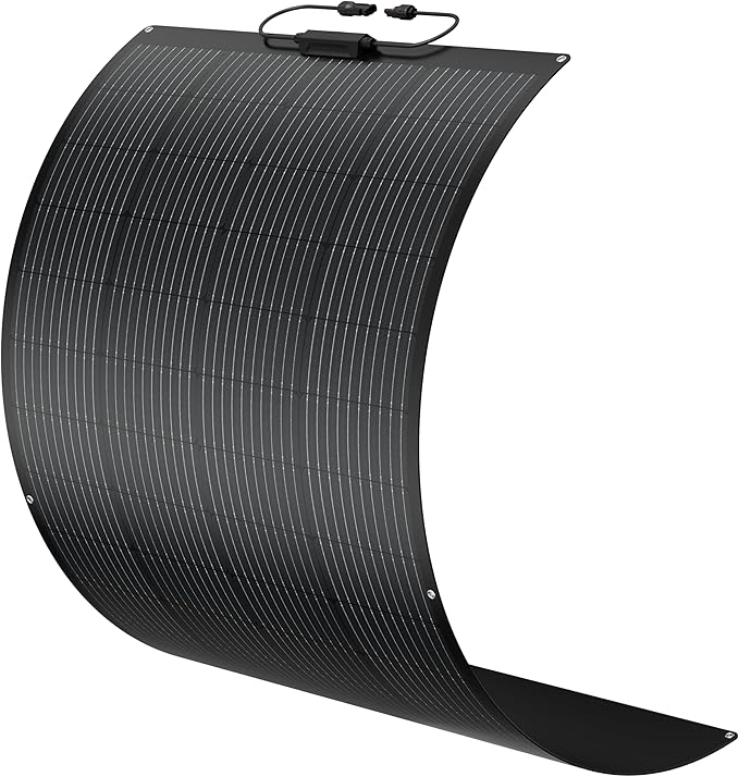 BougeRV Arch 200W Fiberglass Flexible Solar Panel