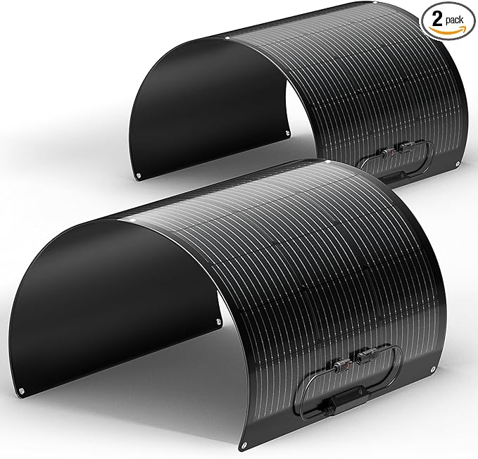 BougeRV Arch 400W Fiberglass Flexible Solar Panel