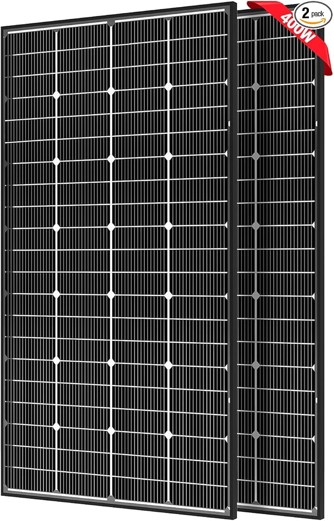 JJN Bifacial 400W Solar Panel